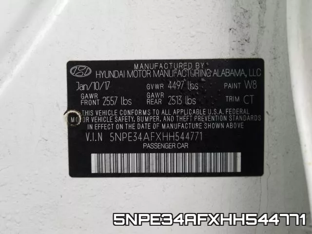 5NPE34AFXHH544771 фото 2
