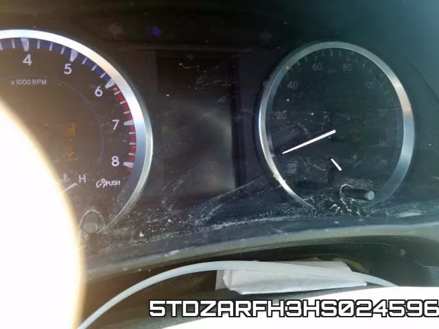 5TDZARFH3HS024596 фото 9