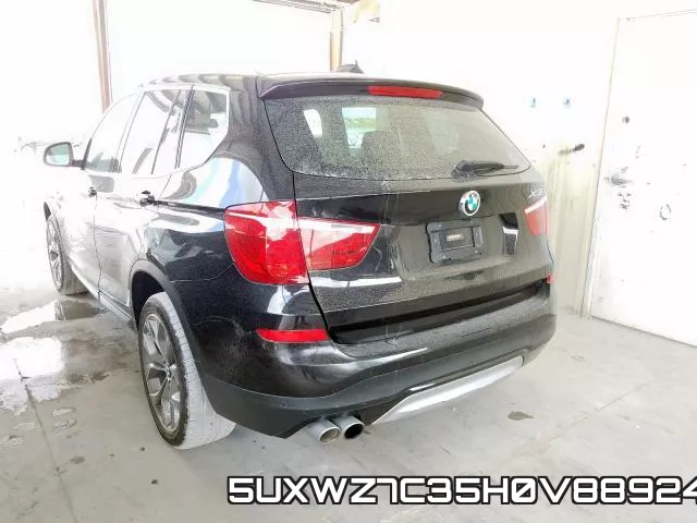 5UXWZ7C35H0V88924 фото 4