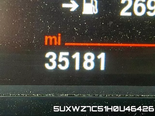5UXWZ7C51H0U46426 фото 9