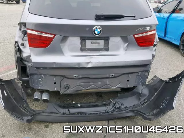 5UXWZ7C51H0U46426 фото 10