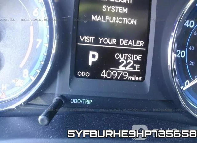 5YFBURHE9HP735658 фото 8