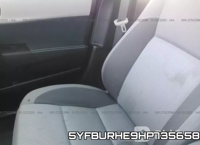 5YFBURHE9HP735658 фото 9