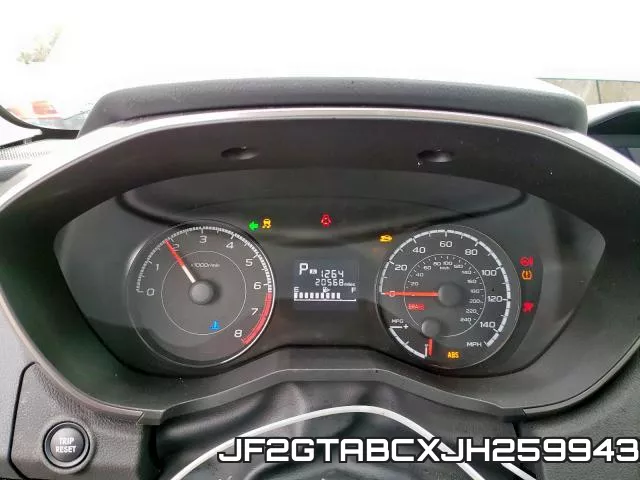 JF2GTABCXJH259943 фото 9