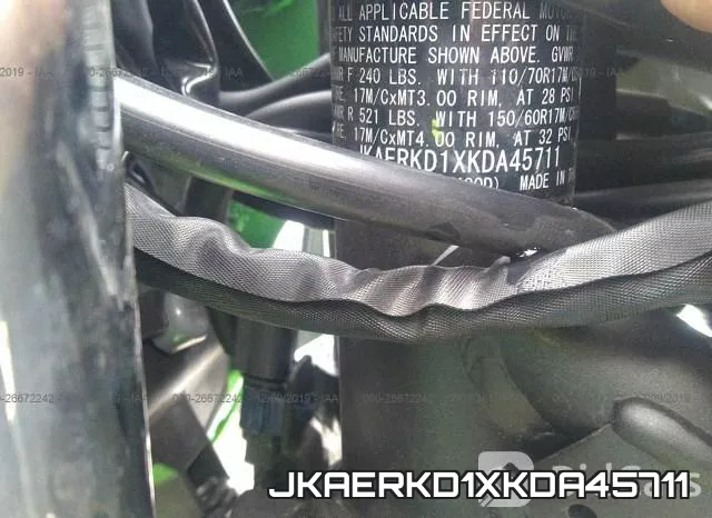 JKAERKD1XKDA45711 фото 2
