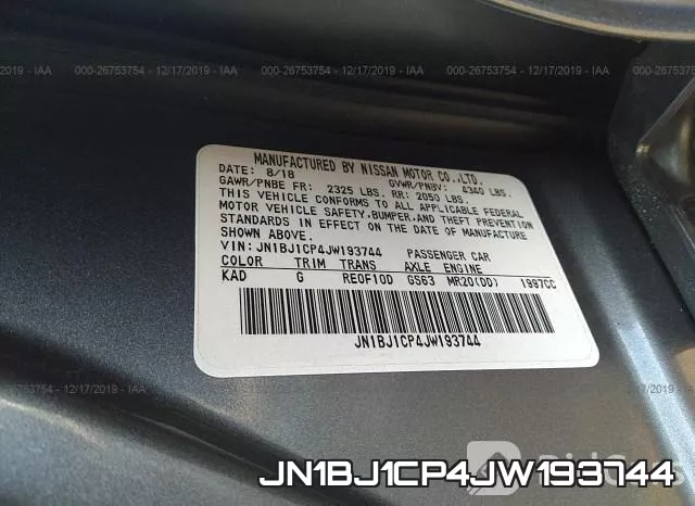 JN1BJ1CP4JW193744 фото 10