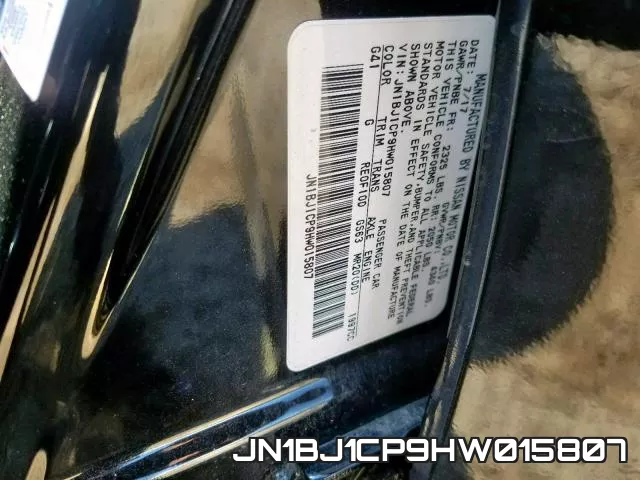JN1BJ1CP9HW015807 фото 2