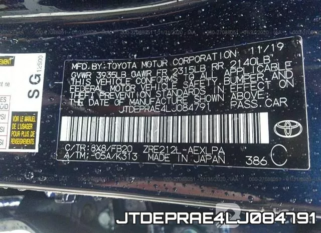 JTDEPRAE4LJ084791 фото 10