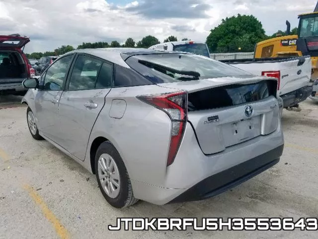 JTDKBRFU5H3553643 фото 4