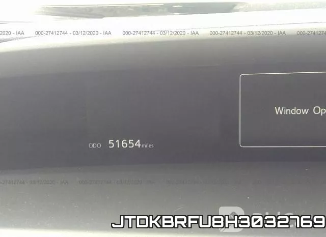 JTDKBRFU8H3032769 фото 8