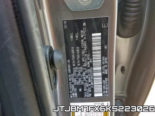 JTJBM7FX6K5223026 фото 2