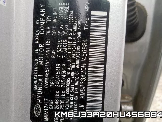KM8J33A20HU456884 фото 2