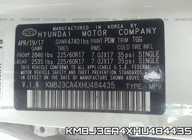 KM8J3CA4XHU484435 фото 10