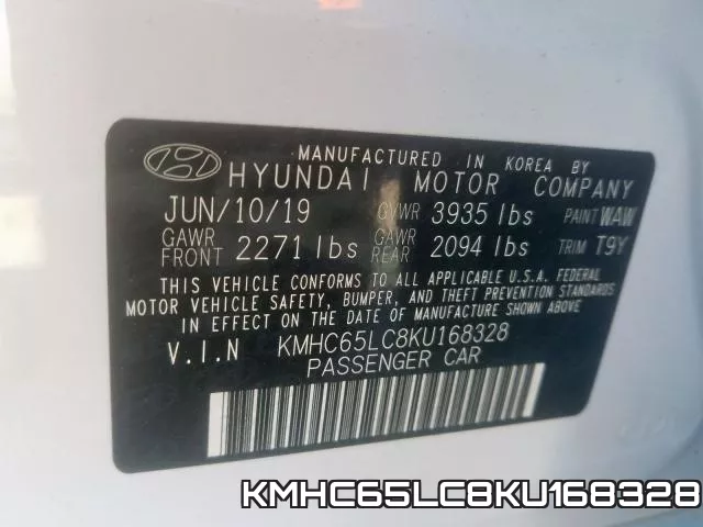 KMHC65LC8KU168328 фото 2