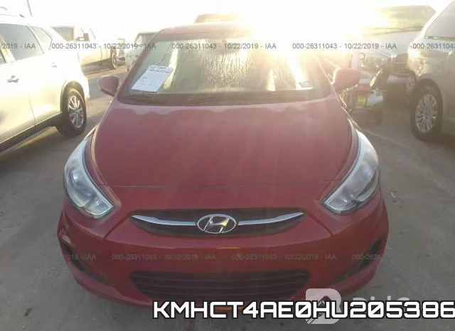 KMHCT4AE0HU205386 фото 7