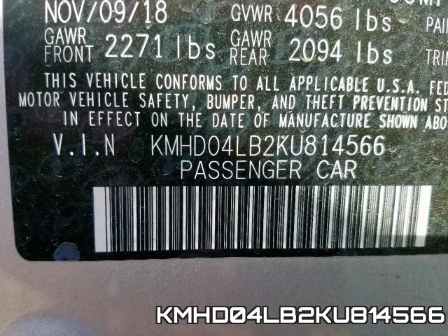 KMHD04LB2KU814566 фото 2