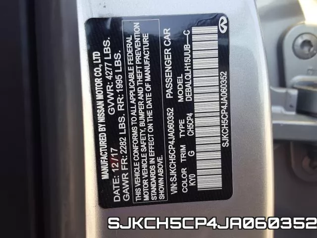 SJKCH5CP4JA060352 фото 2