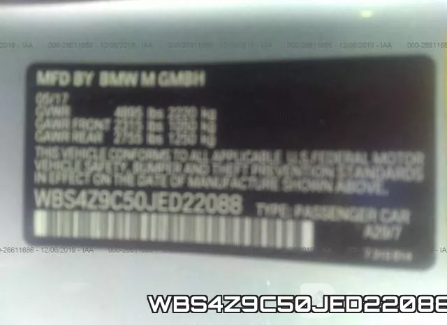 WBS4Z9C50JED22088 фото 10