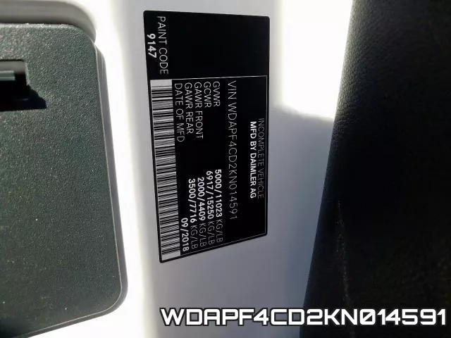 WDAPF4CD2KN014591 фото 2