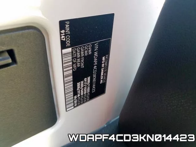WDAPF4CD3KN014423 фото 2