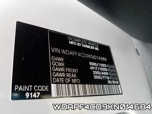 WDAPF4CD9KN014684 фото 2