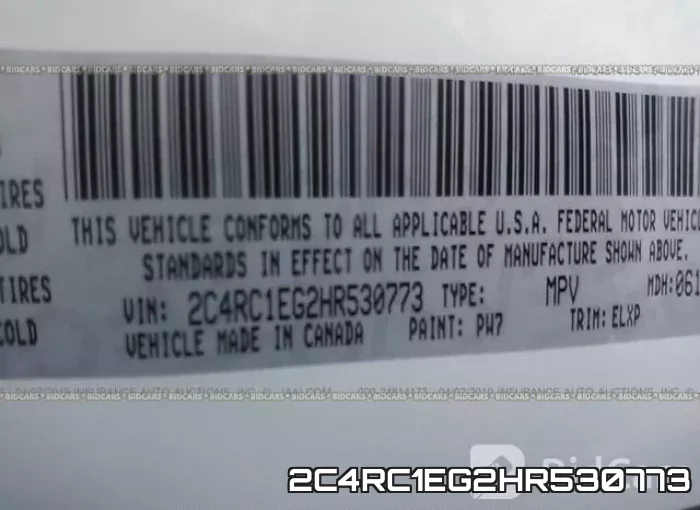 2C4RC1EG2HR530773 фото 10