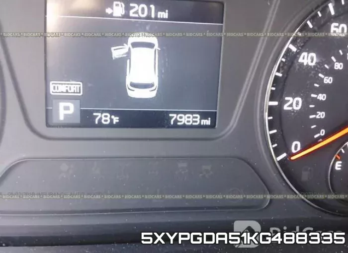 5XYPGDA51KG488335 фото 8