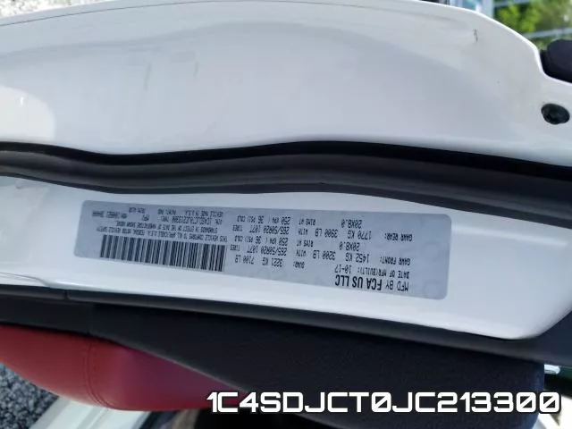 1C4SDJCT0JC213300 фото 2