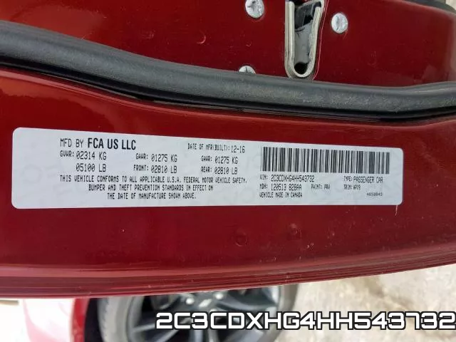 2C3CDXHG4HH543732 фото 2