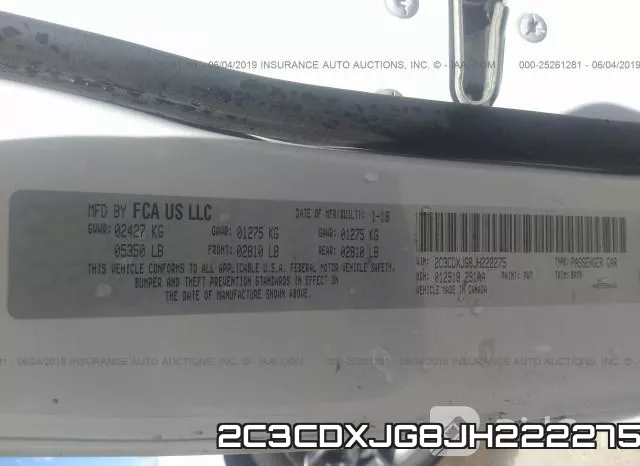 2C3CDXJG8JH222275 фото 10