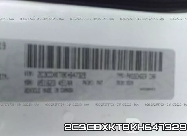 2C3CDXKT8KH647329 фото 10