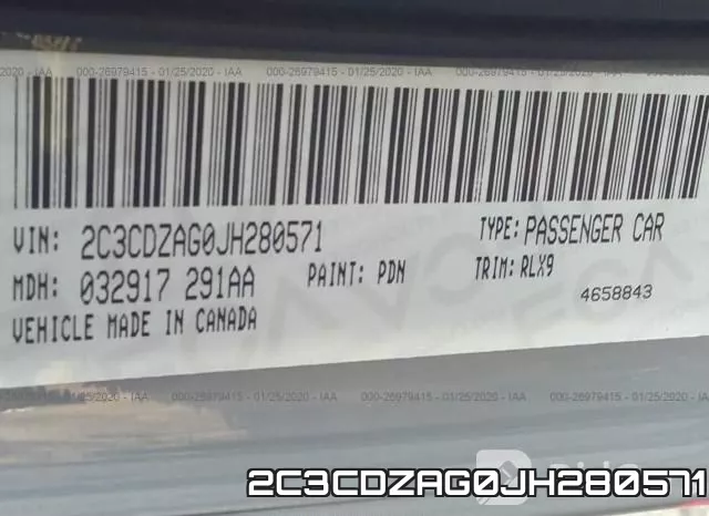 2C3CDZAG0JH280571 фото 10