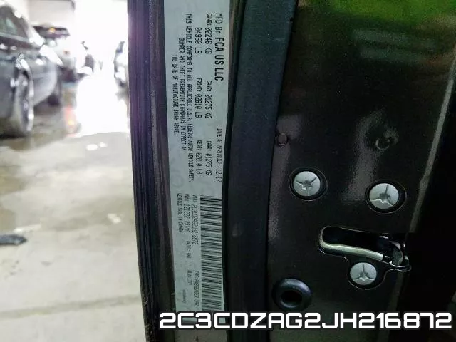 2C3CDZAG2JH216872 фото 2