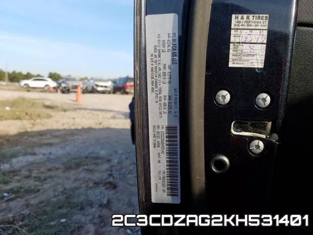 2C3CDZAG2KH531401 фото 2