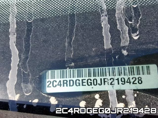 2C4RDGEG0JR219428 фото 2