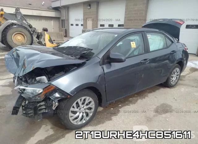 2T1BURHE4HC851611 фото 3