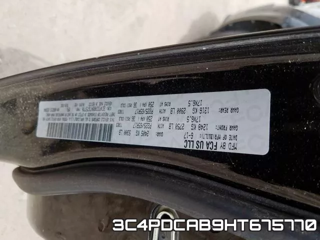 3C4PDCAB9HT675770 фото 2