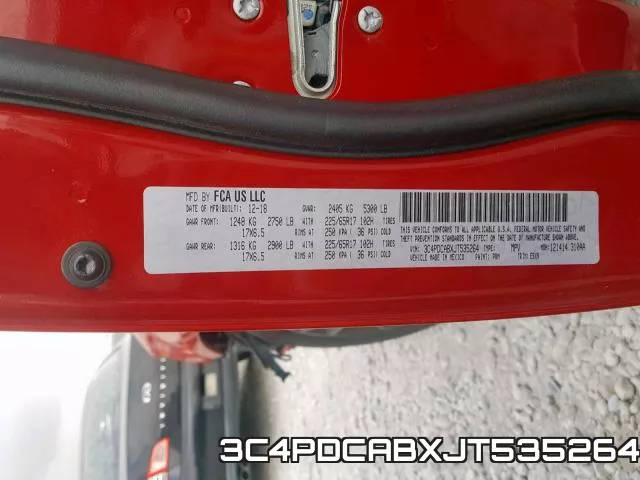3C4PDCABXJT535264 фото 2