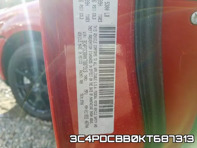 3C4PDCBB0KT687313 фото 2