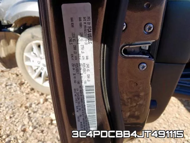 3C4PDCBB4JT491115 фото 2