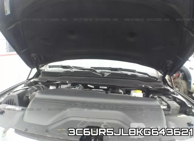 3C6UR5JL8KG643621 фото 2