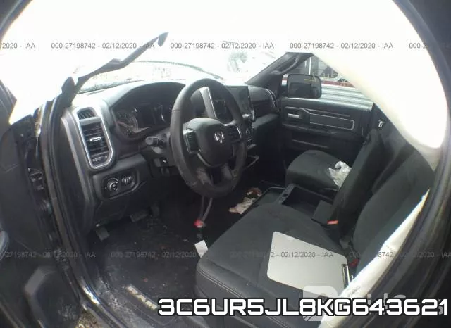 3C6UR5JL8KG643621 фото 6