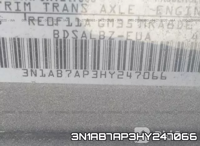 3N1AB7AP3HY247066 фото 10