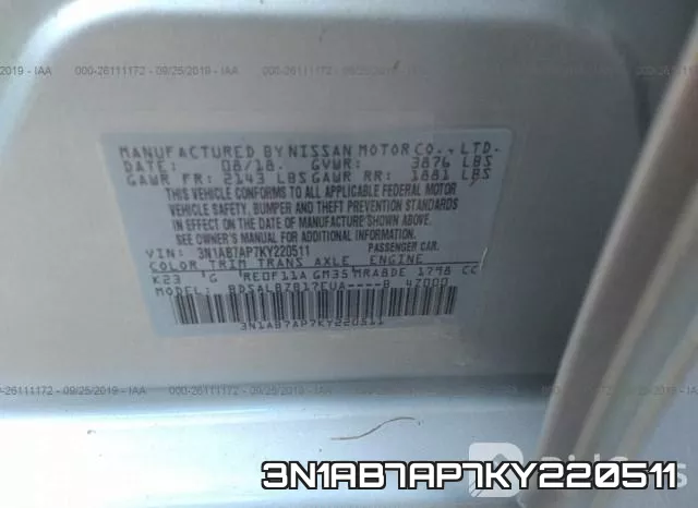 3N1AB7AP7KY220511 фото 10