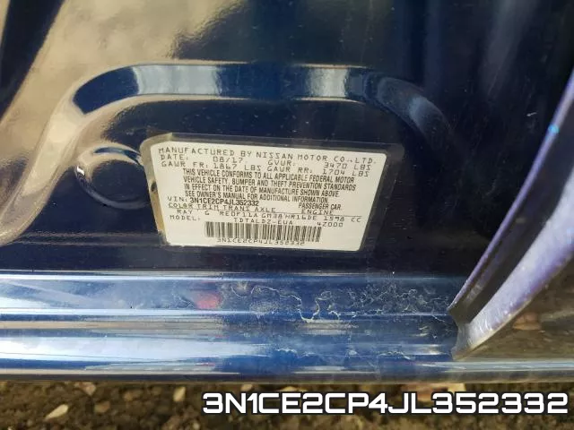 3N1CE2CP4JL352332 фото 2