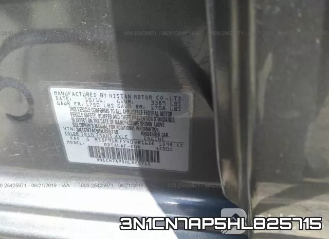 3N1CN7AP5HL825715 фото 10