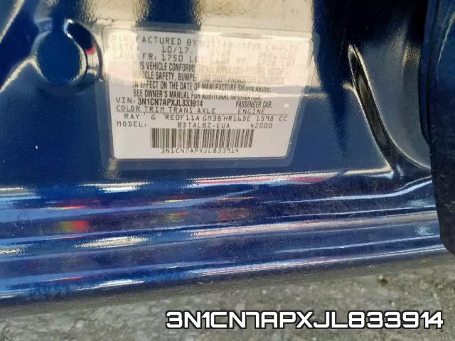 3N1CN7APXJL833914 фото 2