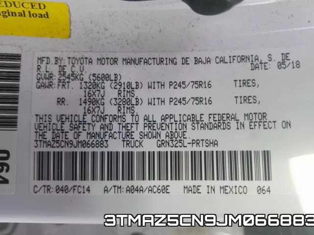 3TMAZ5CN9JM066883 фото 2