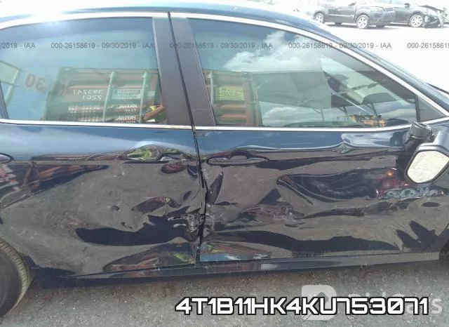 4T1B11HK4KU753071 фото 7
