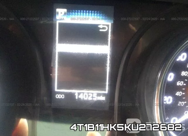 4T1B11HK5KU272682 фото 8
